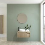 Pack BACHOT + évier + miroir rond