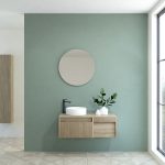 Pack BACHOT + évier + miroir rond