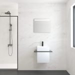 Pack BERRY + évier + miroir LED