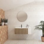 Pack BRIDAN + lavabo + espejo circular