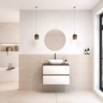 Pack BEUNEVEU + lavabo + miroir rond