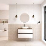Pack BEUNEVEU + lavabo + miroir rond
