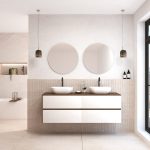 Pack BEUNEVEU + lavabo + miroir rond