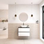 Pack BEUNEVEU + lavabo + miroir rond