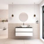 Pack BEUNEVEU + lavabo + miroir rond
