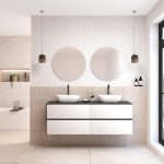 Pack BEUNEVEU + lavabo + miroir rond