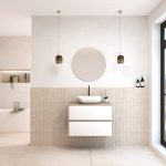 Pack BEUNEVEU + lavabo + miroir rond