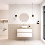 Pack BEUNEVEU + lavabo + miroir rond