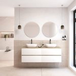 Pack BEUNEVEU + lavabo + miroir rond