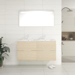 Pack Bruche + lavabo + miroir LED