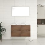 Pack Bruche + lavabo + miroir LED