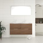 Pack Bruche + lavabo + miroir LED