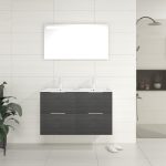 Pack Bruche + lavabo + miroir LED