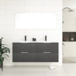 Pack Bruche + lavabo + miroir LED