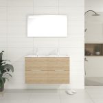 Pack Bruche + lavabo + miroir LED