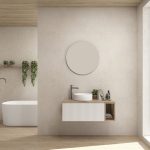 Pack FLAUBERT + lavabo + miroir rond