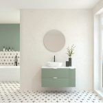 Pack GEBELIN + lavabo + miroir rond