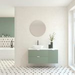 Pack GEBELIN + lavabo + miroir rond