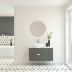Pack GEBELIN + lavabo + miroir rond