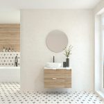 Pack GEBELIN + lavabo + miroir rond