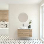 Pack GEBELIN + lavabo + miroir rond