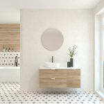 Pack GEBELIN + lavabo + miroir rond