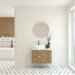 Pack GEBELIN + lavabo + miroir rond