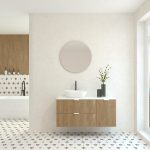 Pack GEBELIN + lavabo + miroir rond