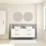 Pack GAUVIN + lavabo + miroir rond