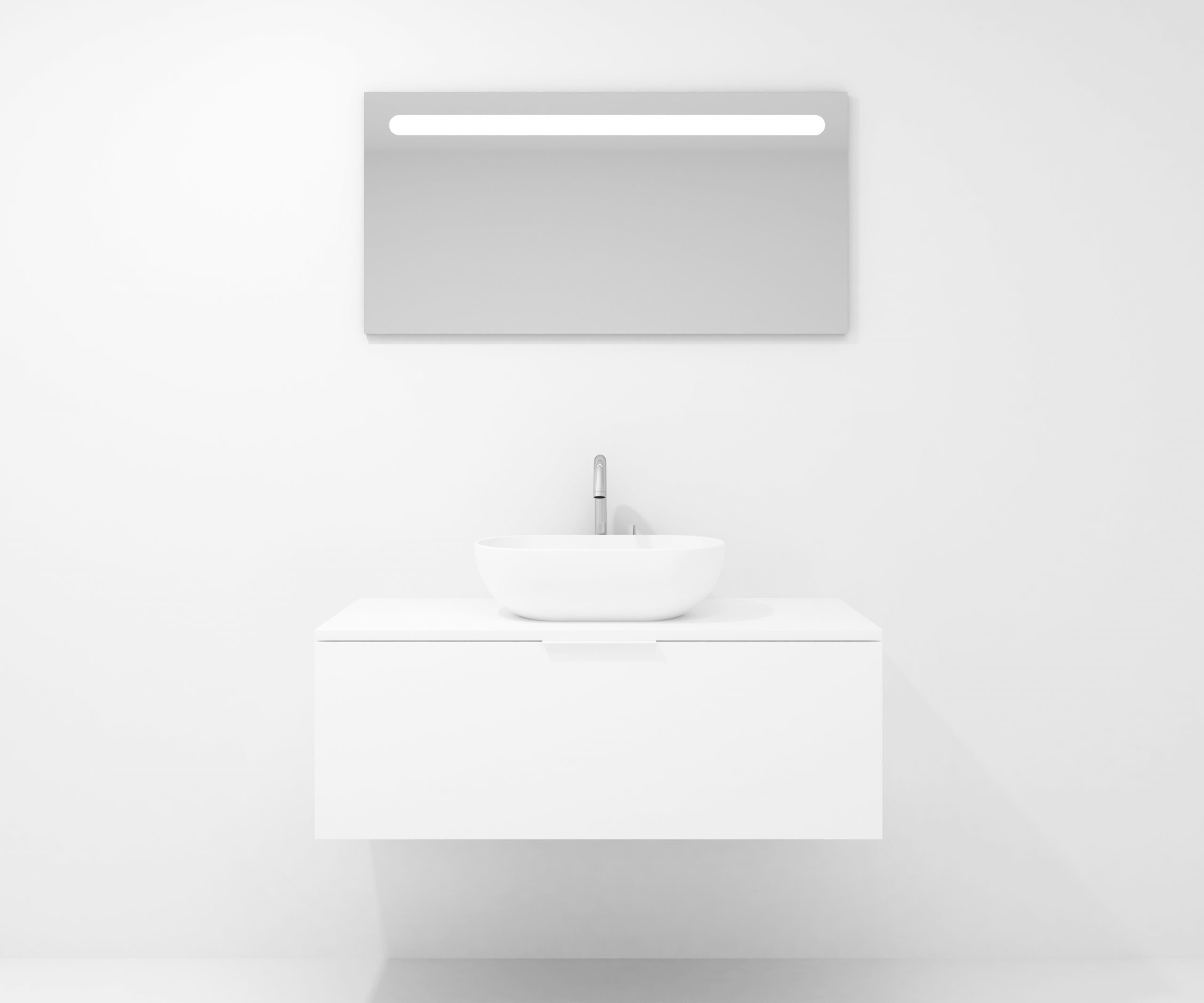 Pack Indre con lavabo y espejo LED