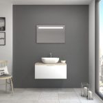 Pack Indre con lavabo y espejo LED