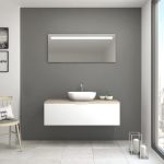 Pack Indre con lavabo y espejo LED
