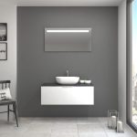 Pack Indre con lavabo y espejo LED