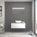 Pack Indre con lavabo y espejo LED