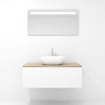 Pack Indre con lavabo y espejo LED