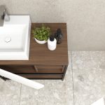 Pack Iron Rennes avec lavabo et miroir LED