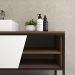 Pack Iron Rennes avec lavabo et miroir LED