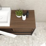 Pack Iron Rennes avec lavabo et miroir LED