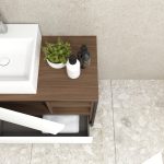 Pack Iron Rennes avec lavabo et miroir LED
