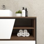Pack Iron Rennes avec lavabo et miroir LED