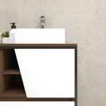 Pack Iron Rennes avec lavabo et miroir LED