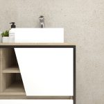 Pack Iron Rennes avec lavabo et miroir LED