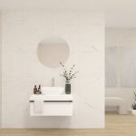 Pack LAVOISIER + lavabo + miroir rond