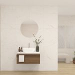 Pack LAVOISIER + lavabo + miroir rond