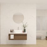 Pack LAVOISIER + lavabo + miroir rond