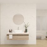 Pack LAVOISIER + lavabo + miroir rond