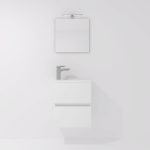 Pack Lez + lavabo + miroir + projecteur LED