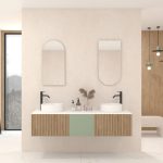 Pack MOISSAN + lavabo + miroir Alma