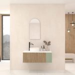 Pack MOISSAN + lavabo + miroir Alma