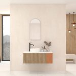 Pack MOISSAN + lavabo + miroir Alma